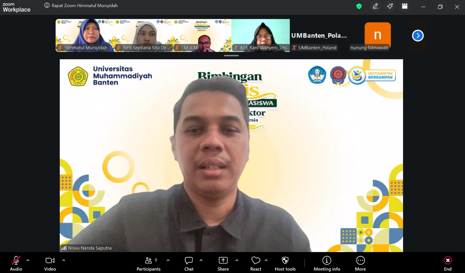 Universitas Muhammadiyah Banten Gelar Bimtek Strategi Lolos Beasiswa BPDDI 2026