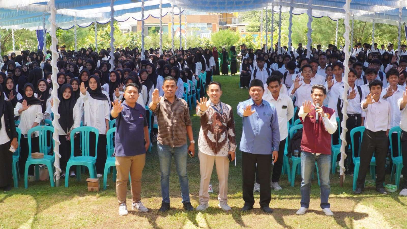 Satgas PPKPT UM Bima Sosialisasikan Pencegahan Kekerasan, Maba Ikrar Komitmen Bersama