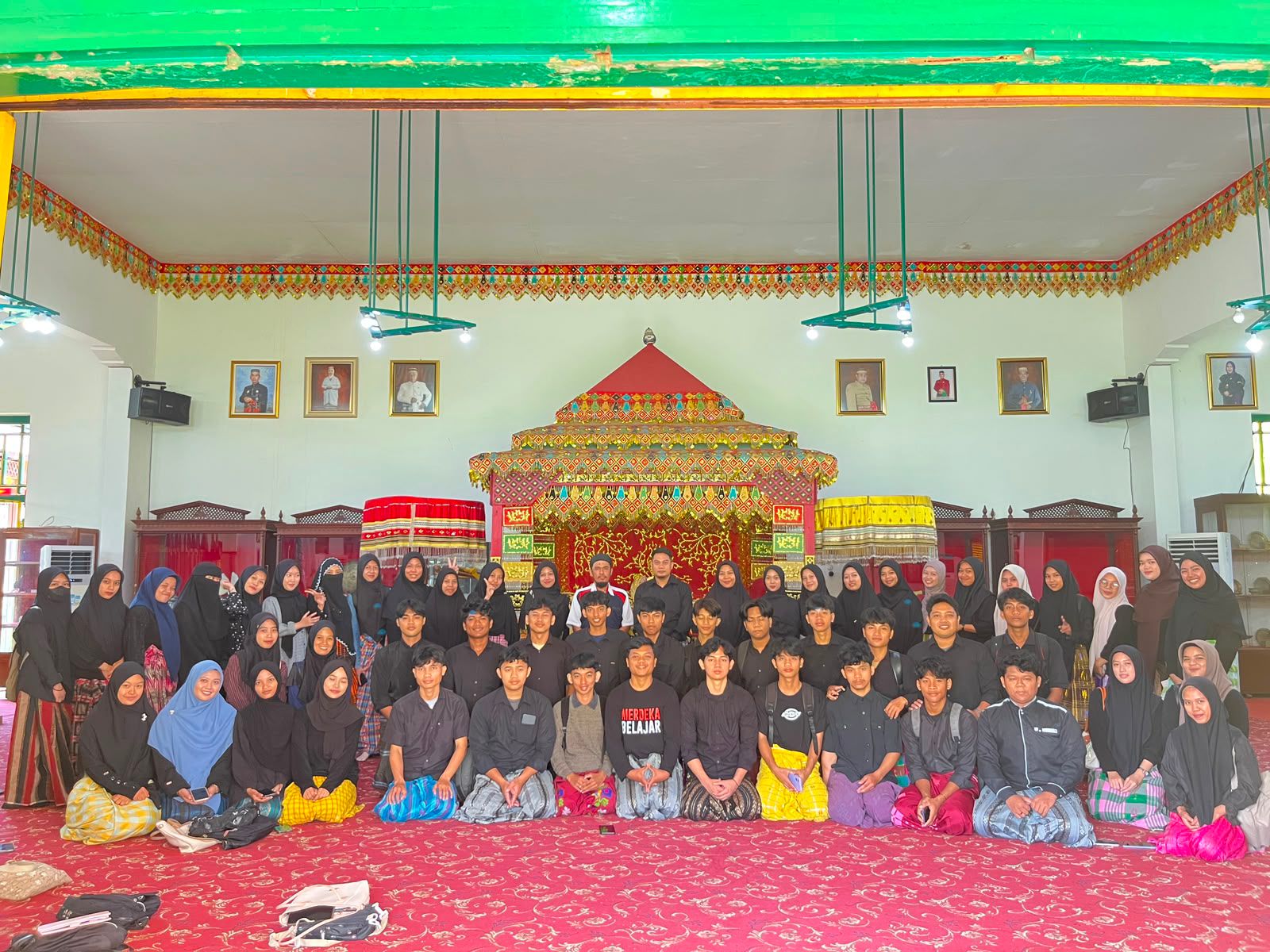 Mahasiswa PAI UMPalopo Ikuti Penguatan Suasana Akademik di Istana Kedatuan Luwu
