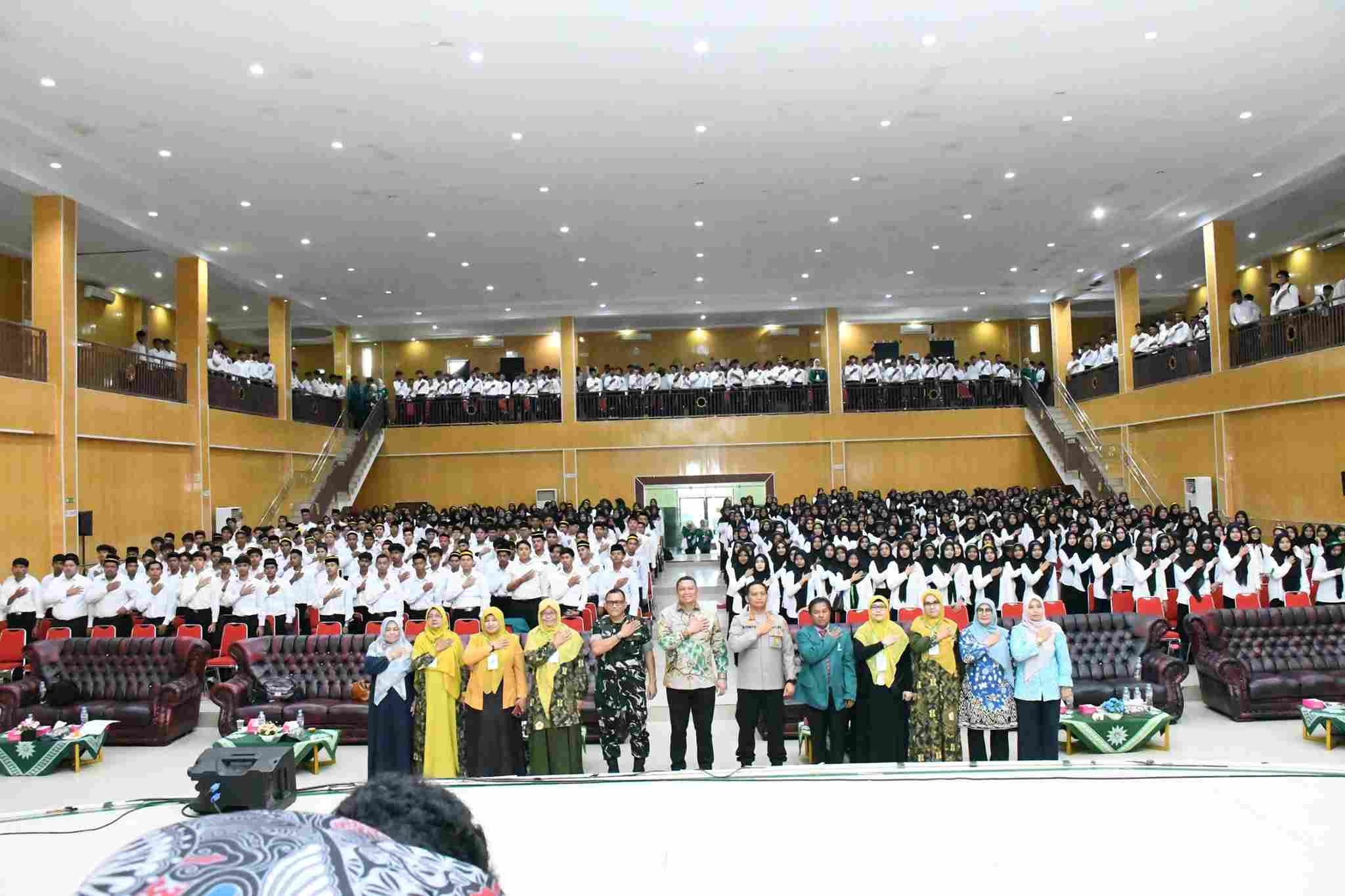 Resmi Dibuka, PKKMB Unmuha 2026 Diikuti Ratusan Mahasiswa Baru