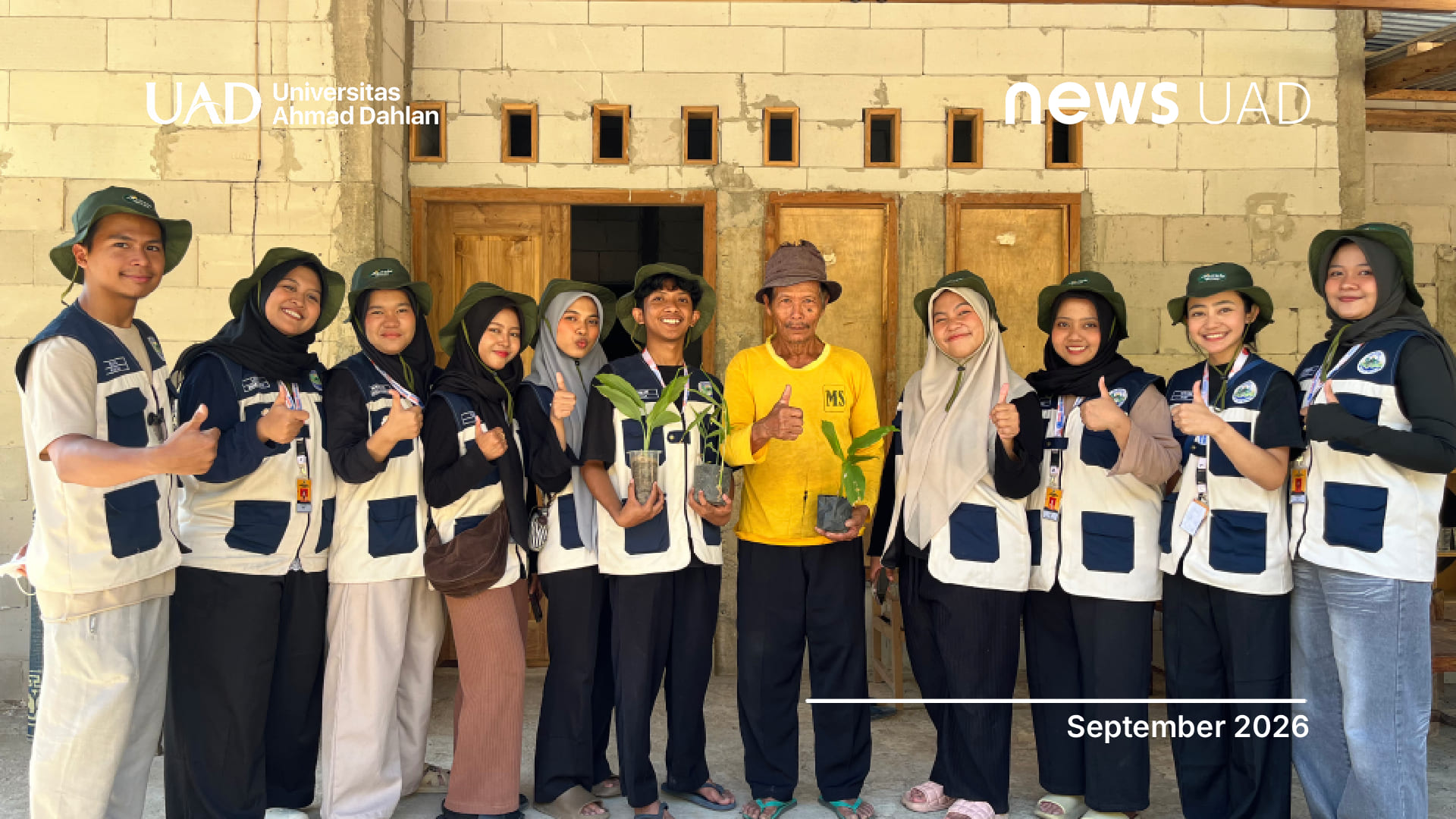 KKN UAD Hidupkan Kembali Pemanfaatan Tanaman Herbal melalui Program TOGA di Mertelu Wetan