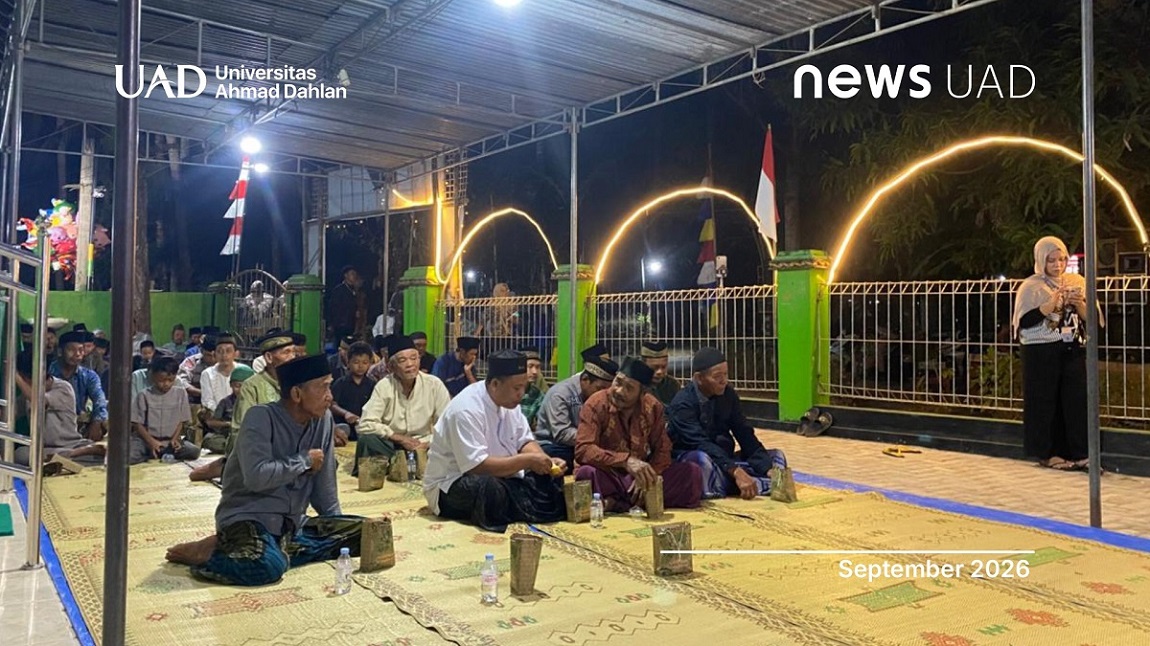 Mahasiswa KKN UAD Perkuat Syiar Keagamaan melalui Pengajian