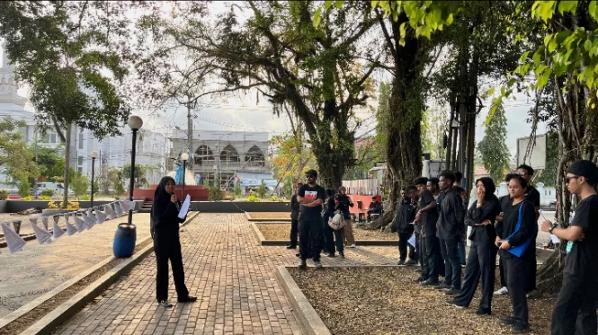 Pelajar Pangandaran Rawat Ingatan Munir Lewat Ruang Refleksi dan Pembelajaran HAM