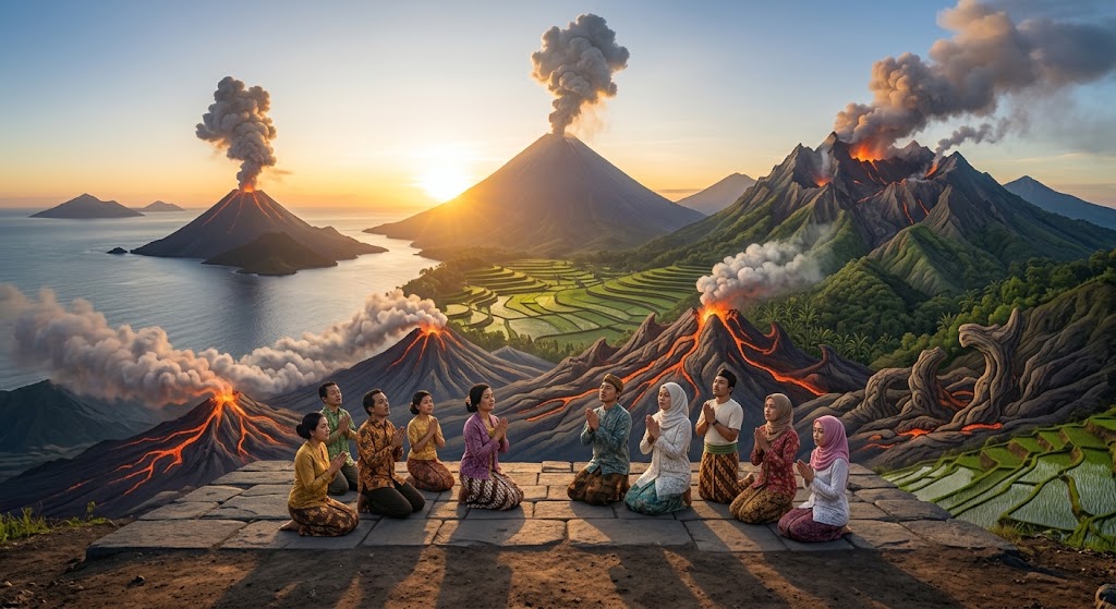 Gunung Api Tanda Kebesaran Allah