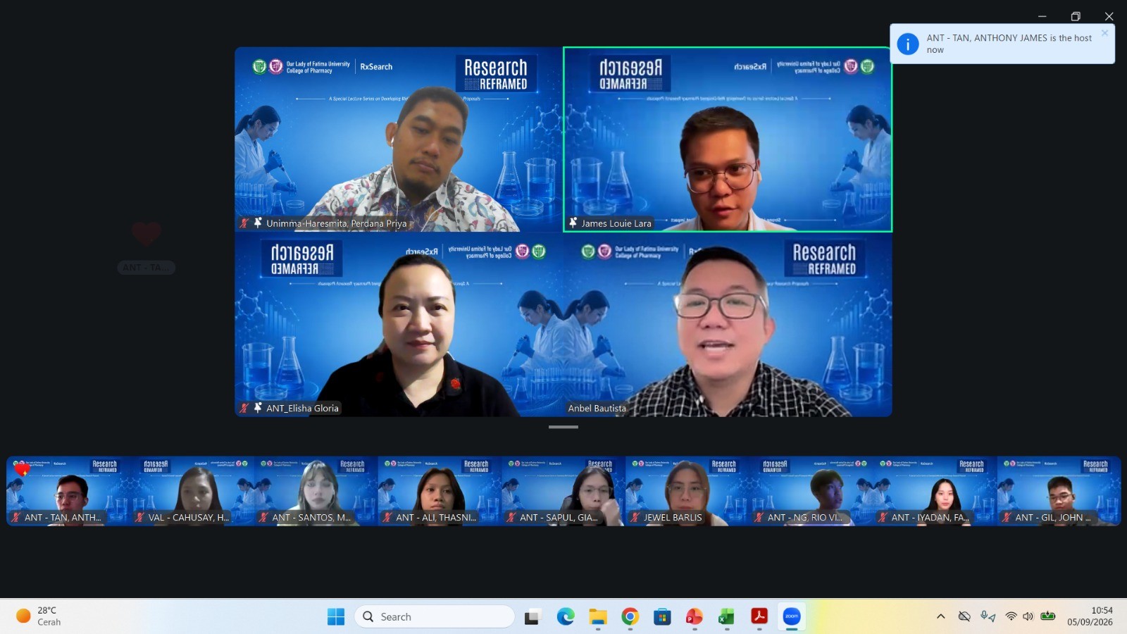 Dosen Farmasi UNIMMA Jadi Narasumber Kuliah Internasional, Bahas Penguatan Riset Produk Alam